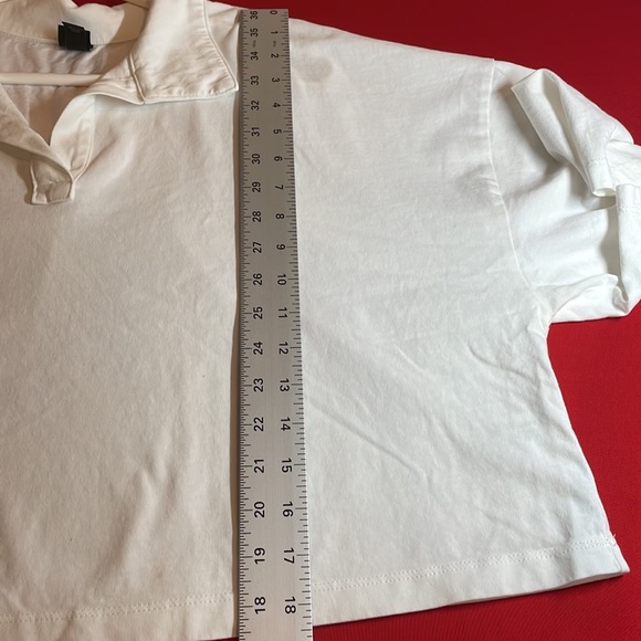 WILD FABLE CROPPED ALL COTTON T SHIRT (XXL) - Picture 5 of 8